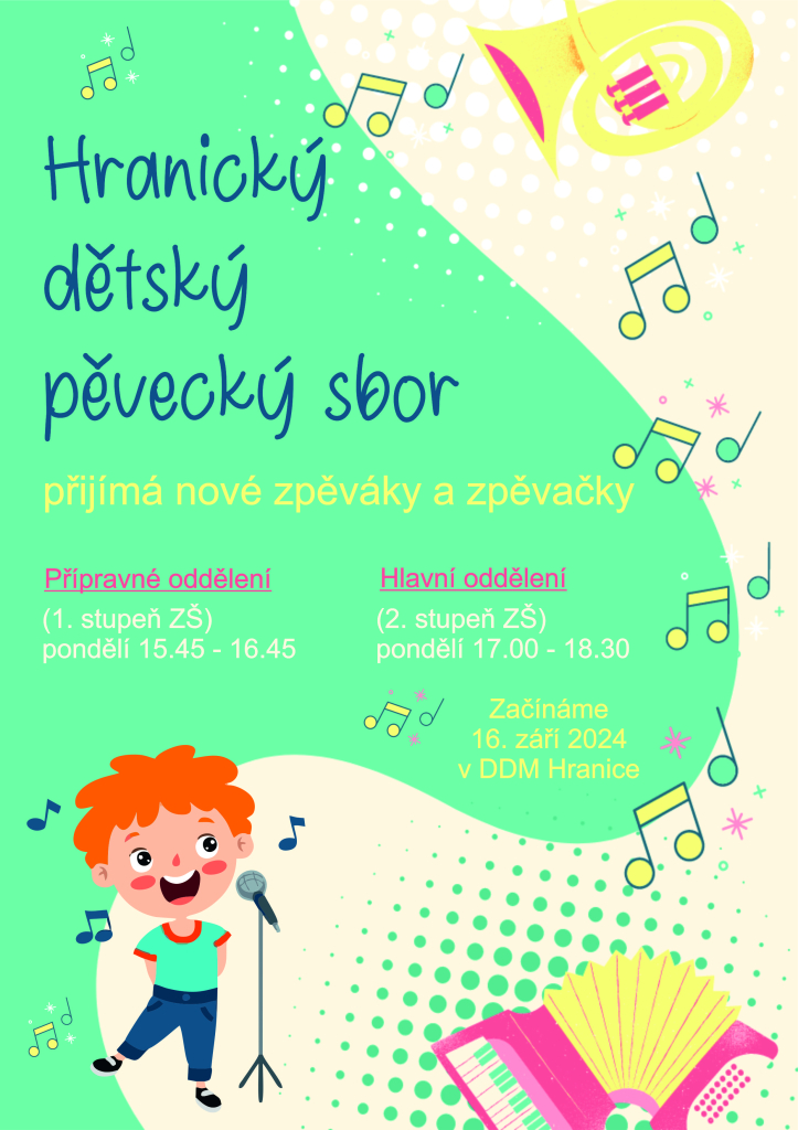 Hranický dětský pěvecký sbor.