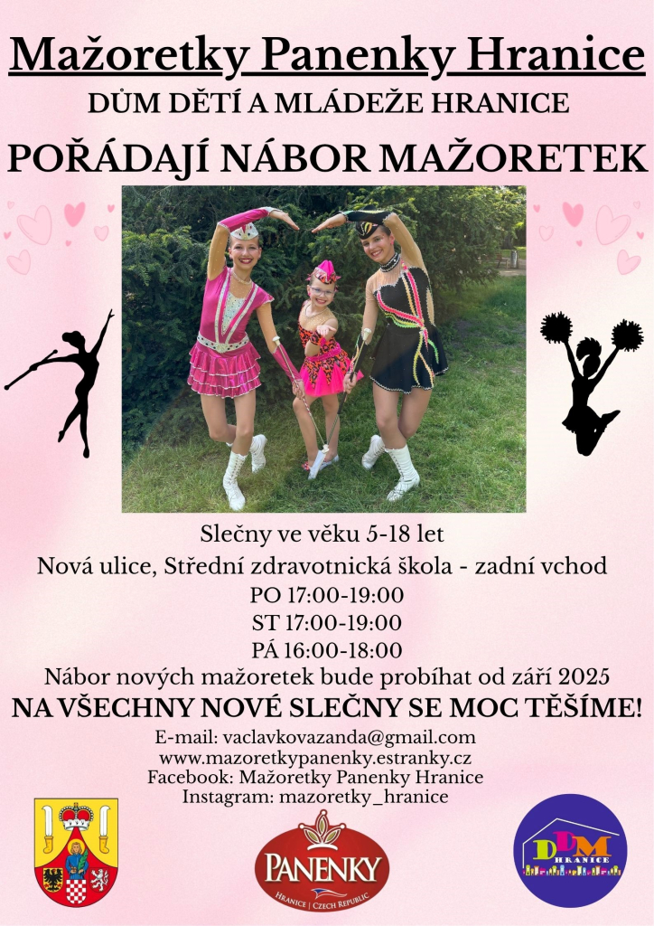 Nábor nových mažoretek